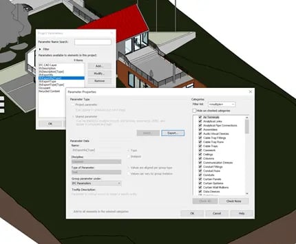 Parameteret kan også oprettes som ”Instance”