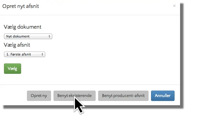 Opret-nyt-afsnit